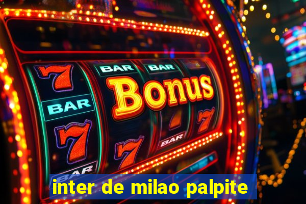 inter de milao palpite